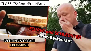 "Essen sie ÜBERALL, NUR NICHT HIER" 😳 Abzock-Imbiss in Prag  l Achtung Abzocke CLASSICS | Kabel Eins