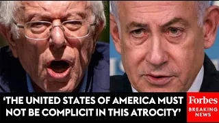 JUST IN: Bernie Sanders Slams Netanyahu, Demands Suspension Of Aid Until Israel Withdraws From Gaza