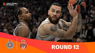 Partizan Mozzart Bet Belgrade-AS Monaco | Round 12 Highlights | 2023-24 Turkish Airlines EuroLeague