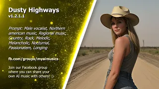 Dusty Highways (female country song) @smd_ai