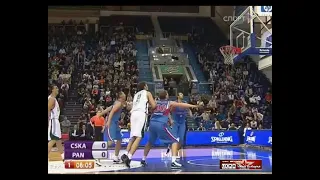 2009 CSKA (Moscow) - Panathinaikos (Greece) 72-78 Basketball. Gomel Cup. Final, full game