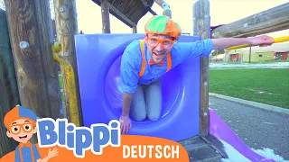 Blippi Deutsch - Blippi besucht einen Spielplatz | Abenteuer und Videos für Kinder
