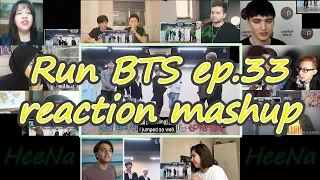 [BTS] Run BTS 달려라 방탄 ep.33｜reaction mashup