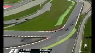 F1 2010 - Spain Race Highlights / Spanyol Nagydíj Összefoglaló