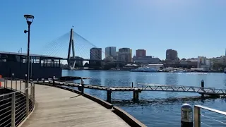 Glebe foreshore walk - Sydney - City views