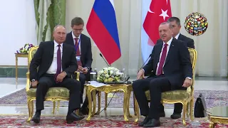 Dünya lideri Erdoğan ile Vladimir Putin böyle şakalaştı