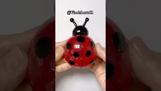 🐞Ladybug Squishy DIY with Nano Tape #실리콘테이프 #shorts