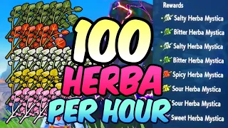 Earn 100+ Herba Mystica per Hour in Pokemon Scarlet Violet