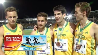 IAAF World Relays Bahamas 2015 - 8 Laps Men Final - Team AUS Bronze