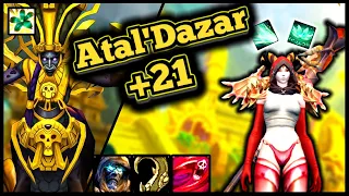 Green Build | +21 Atal'Dazar Preservation Evoker PUG | Season 3 Dragonflight Mythic+