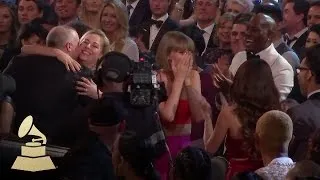 Taylor Swift Reaction | Audience Cam | 58th GRAMMYs