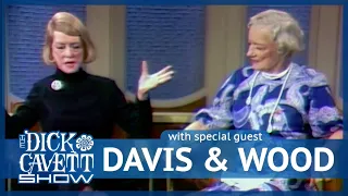 BETTE DAVIS and PEGGY WOOD Discuss Acting For The Stage | The Dick Cavett Show