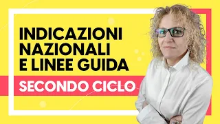 Indicazioni nazionali secondo ciclo