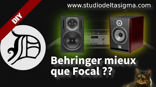 Studio Delta Sigma #33 | Behringer mieux que Focal ?? 😲😲 Enceintes DIY à phase linéaire !!