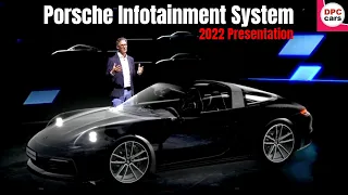 Porsche infotainment System 2022 Presentation