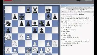 Vishy Anand - Magnus Carlsen London Chess Classic 2011 Round 8 Analysis