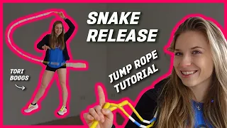 JUMP ROPE TUTORIAL // SNAKE RELEASE