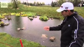 Pádraig Harrington Talks the Rules of Water Hazards