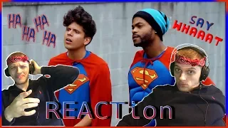 Reaction!!! Racist Superman | Rudy Mancuso, King Bach & Lele Pons | This is too funny