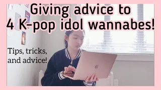 Giving advice and tips to kpop idol wannabes part 1 (how to pass your kpop audition)