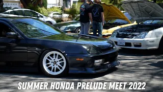 Summer Honda Prelude Meet 2022!  | VLOG