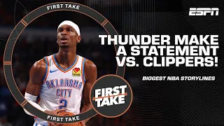 Stephen A. ADAMANT Shai Gilgeous-Alexander IS SPECIAL + PAY ATTENTION to the Mavericks! | First Take