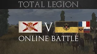 Napoleon Total War Online Battle #012: Spain vs France, Russian & Austria