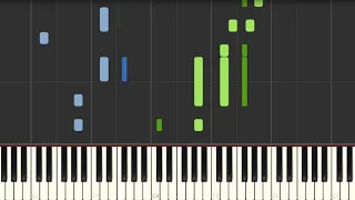 Ode To Joy Ludwig van Beethoven  [Piano Tutorial] (Synthesia)