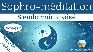 Sophro - méditation s'endormir apaisé et réconforté - guide voix & musique ondes thêta 4hz