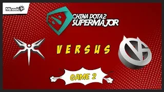 Mineski vs Vici Gaming | Bo3 | China Dota 2 Supermajor | Lower Bracket | Game 2