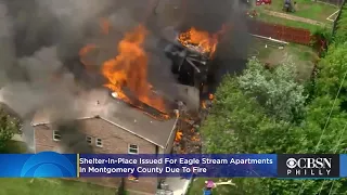 Shelter-In-Place Issued For Eagle Stream Apartments In Montgomery County Due To Fire, Police Inciden