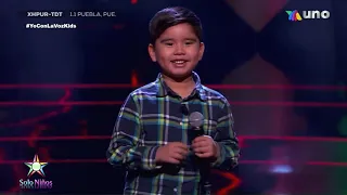 ✅Santiago Flores - Mi salón esta de fiesta La Voz Kids México 2021