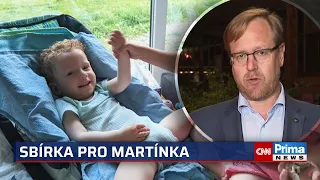 Nejde o dny, Martínek má stále čas. Není vyloučeno, že pojišťovna léčbu uhradí, říká expert