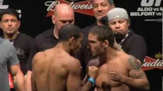 UFC RIO: Aldo vs Mendes Weigh In Highlight