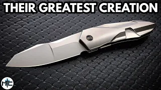 The MOST IMPRESSIVE WE Knife EVER? - WE / GTC Solid Folding Knife - Overview and Review