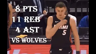 Nikola Jovic 8 Pts 11 Reb 4 Ast Miami Heat vs Minnesota Timberwolves HIGHLIGHTS