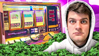 PUTTING 6 FIGURES INTO A SLOT MACHINE! ($2000 PER SPIN!)