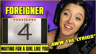 Beautiful Lyrics! Foreigner - Waiting For A Girl Like You | FIRST TIME REACTION | Audio