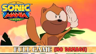Sonic Mania Plus - 100% Full Game Walkthrough (All Chaos Emeralds) As Ray the Squirrel | No Damage