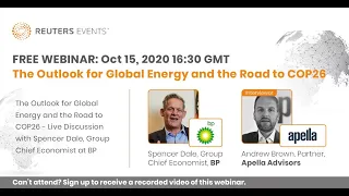 The Outlook for Global Energy and the Road to COP26