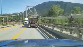 Lost Signals Roadtrips - Timelapse from Kamloops to Golden British Columbia