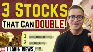 3 Stocks That Can DOUBLE in 2 Years | 3 High Growth Stocks To Buy Now? | Rahul Jain Analysis