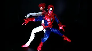 Marvel Legends Spiderman renew your vows 2 pack action figure review