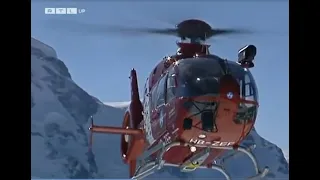 RTL "Notruf" - Verunfallter Gleitschirm in den Felsen / Air Zermatt