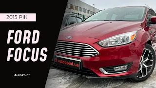 У продажу Ford Focus 2015 року з рідним пробігом 41 тис км ЗА 7100$