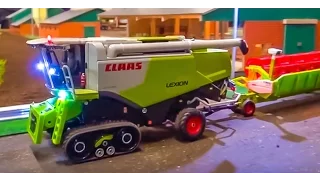 RC tractors & more with tracks! Challenger, Lexion, Quadtrac in ACTION!