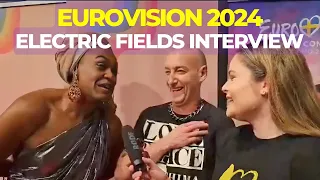 Our Interview with Electric Fields at the Australian Embassy Eurovision 2024 Event