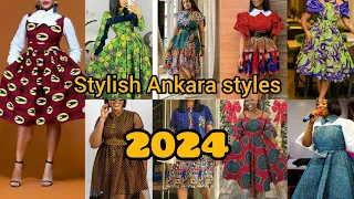 Stylish Ankara dress styles 2024 | Ankara dress designs | Ankara short gown styles for ladies