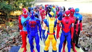 88 SUPERHEROES! Spider-Man, Hulk, Marvel Avengers, DC Justice League, TMNT, Star Wars, Power Rangers