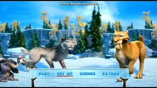 Ice Age 4 2012 DVD Menu Walkthrough